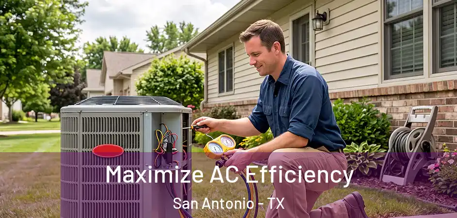 Maximize AC Efficiency San Antonio - TX